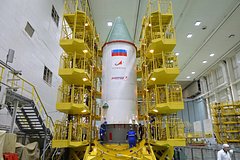 Read more about the article «Прогресс МС-33» скрыли под обтекателем